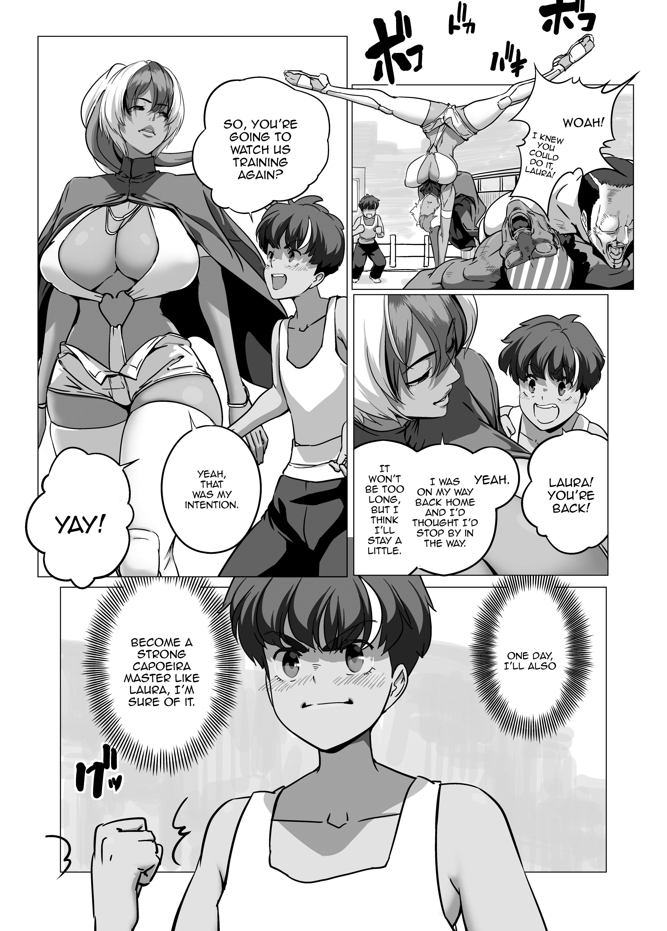 Hentai Manga Comic-Beauties Using Niche Martial Art Styles Series - Capoeira Woman-Read-4